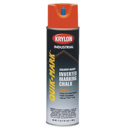 Krylon Spray Marking Chalk High Visibility